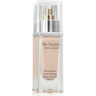 Estée Lauder Re-nutriv Ultra Radiance Liquid Makeup Foundation Spf 20 In 1c0 Cool Porcelain