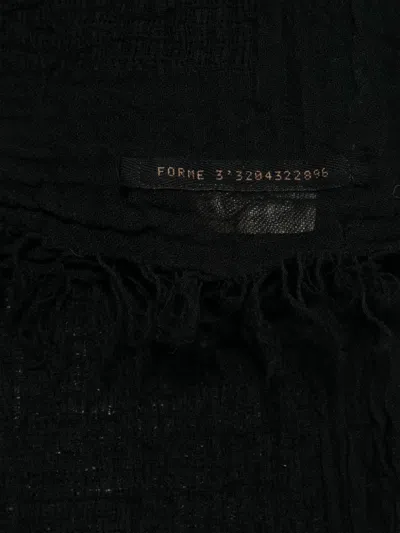 Forme D'expression Argo Scarf In 黑色