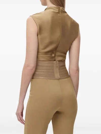 Herve Leger The Emery Pants In 中性色