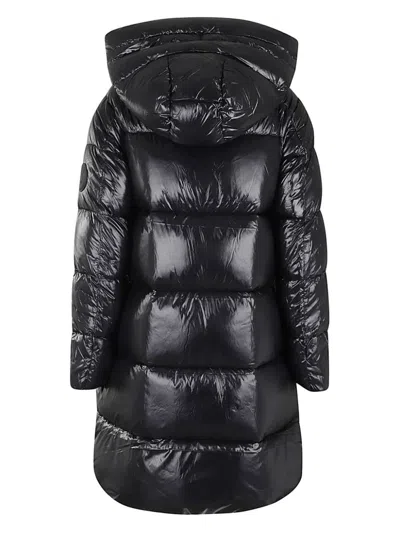 Save The Duck Isabel Hooded Coat In Schwarz