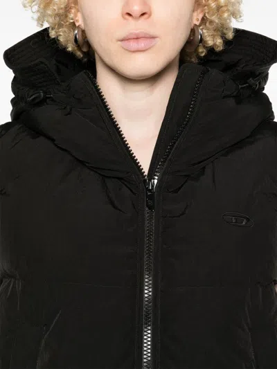 Diesel W-peyt-ssl-new-p1 Jacket In Schwarz