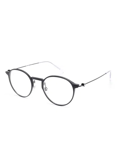 Montblanc Mb0357o Glasses In Schwarz