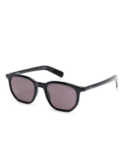 Montblanc Mb0352s Sunglasses In Schwarz