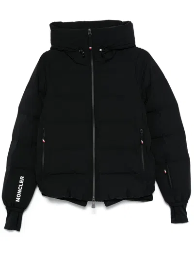 Shop Moncler Suisses Jacket In Schwarz