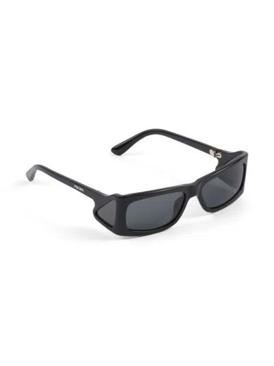 Prada Runway Sunglasses In Schwarz