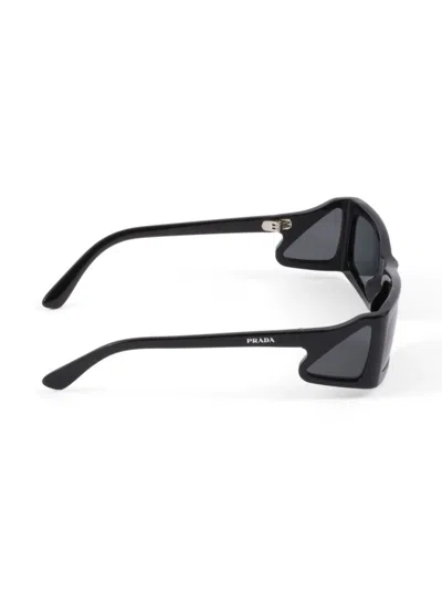 Prada Runway Sunglasses In Schwarz