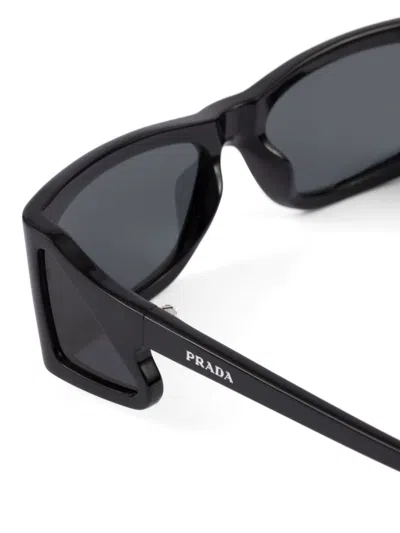 Prada Runway Sunglasses In Schwarz
