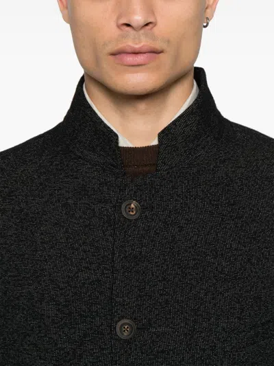 Forme D'expression Shrunken Jacket In Schwarz