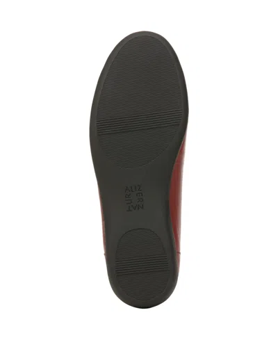 Naturalizer Flexy Slip-on Flats In Red Leather