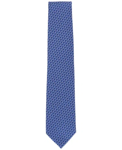 Perry Ellis Men's Mackin Geo-pattern Tie In Navy