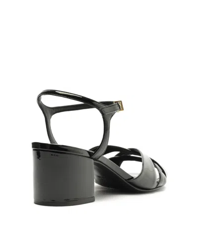 Schutz Keefa Ankle Strap Sandal In Black
