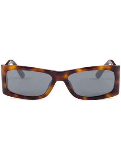 Prada Runway Sunglasses In Brown
