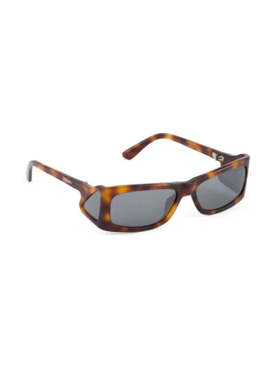 Prada Runway Sunglasses In Brown