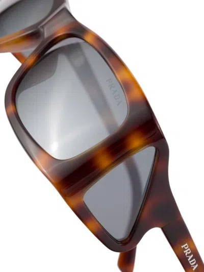 Prada Runway Sunglasses In Brown