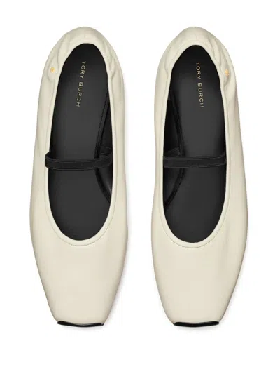 Tory Burch Flat Ballet Shoes In Neutrals