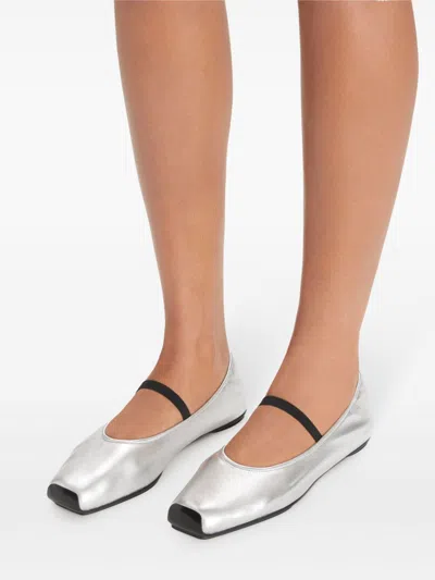 Tory Burch Flat Ballet Shoes In Neutrals