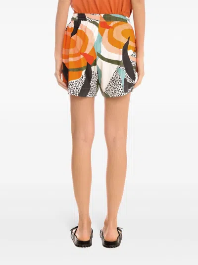 Lygia & Nanny Cannes Printed Shorts In Green