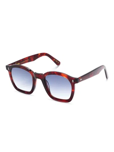 Shop Lesca Cuba Sunglasses In Brown