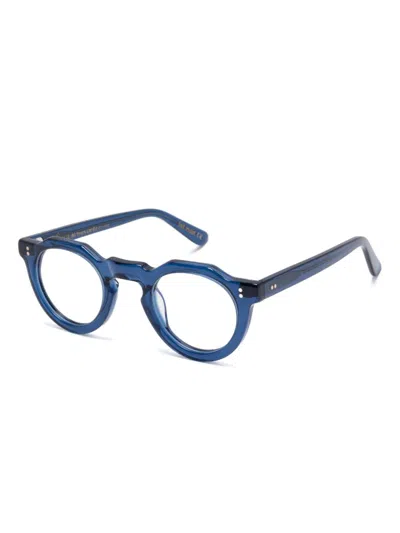 Lesca Pica Glasses In Blue