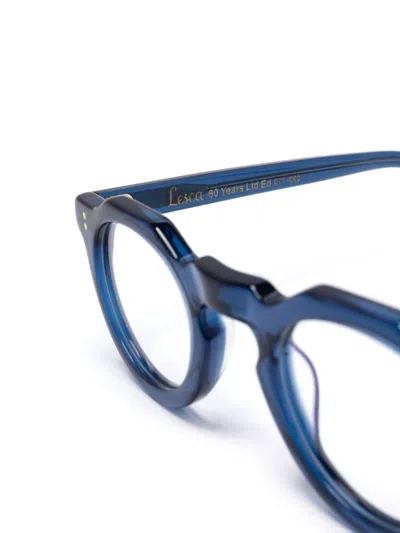 Lesca Pica Glasses In Blue