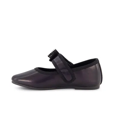 JESSICA SIMPSON TODDLER GIRLS AMY CRYSTAL BOW BALLET FLAT 
