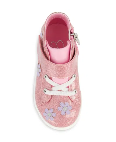 JESSICA SIMPSON TODDLER GIRLS GRETCHEN FLOWER HIGH TOP SNEAKER 