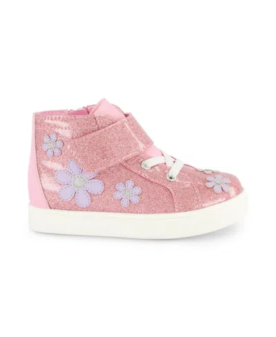 JESSICA SIMPSON TODDLER GIRLS GRETCHEN FLOWER HIGH TOP SNEAKER 