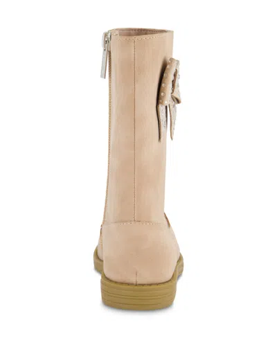 Jessica Simpson Toddler Girls Evie Ribbon Riding Boot In Taupe
