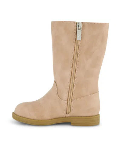 Jessica Simpson Toddler Girls Evie Ribbon Riding Boot In Taupe