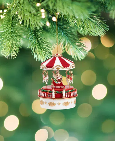 Mr. Christmas Mini Animated Musical Carousel In Multi