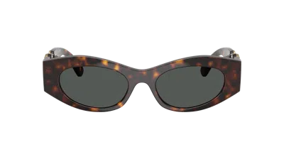 Versace Women's Sunglasses Ve4480u In Dark Grey