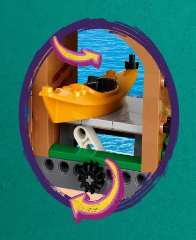 Lego Friends Adventure Camp Water Sports Outdoor Toy Building Set 42626, 628 Pieces In Multi Color