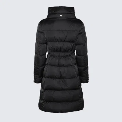 Herno Black Down Jacket In Black