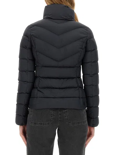 Colmar Down Jacket With Logo In Nero