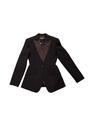 Shop Karl Lagerfeld Karl Studio Tailored Blazer In Black