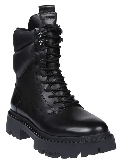 Ash Women's Combo A:mustang Blk Boot In Nero