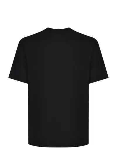 Shop Dsquared2 Gummy Logo Regular Fit T-shirt In Nero