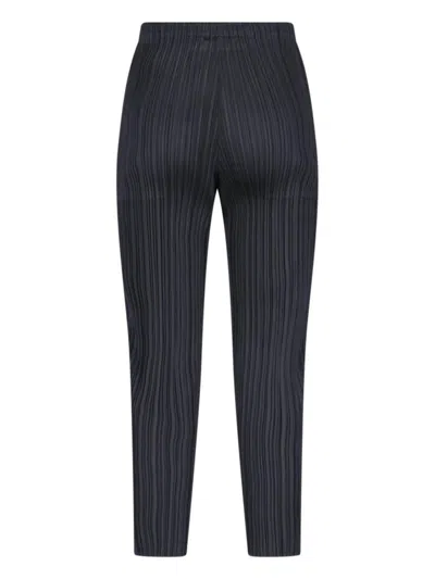 Shop Issey Miyake Pleated Pants In Black