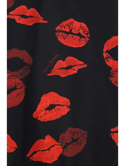 Balmain Double-sided Pilot Jacket In Black