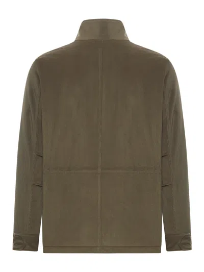 Shop Fay Padded Field Jacket In Verde