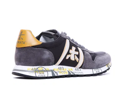 Shop Premiata Eric Sneakers In Black