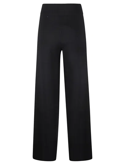 Shop Max Mara Zigote Trousers In Black