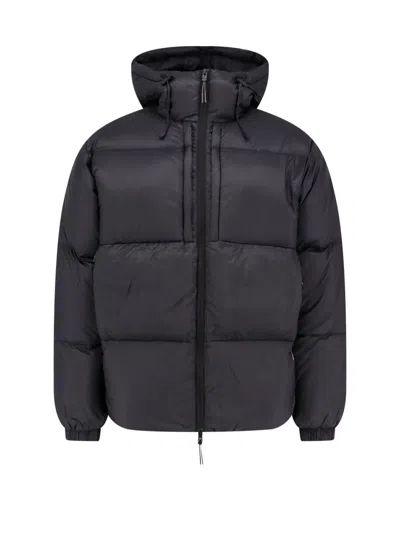 Roa Hooded Down Jacket In Asphalt