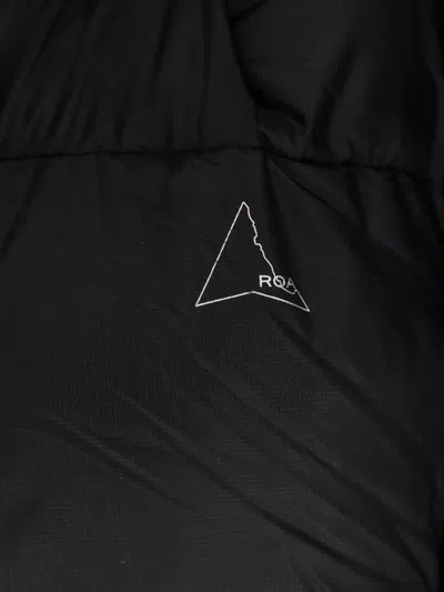 Roa Hooded Down Jacket In Asphalt