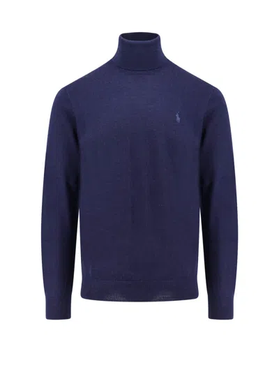 Shop Polo Ralph Lauren Sweater In Hunter Navy