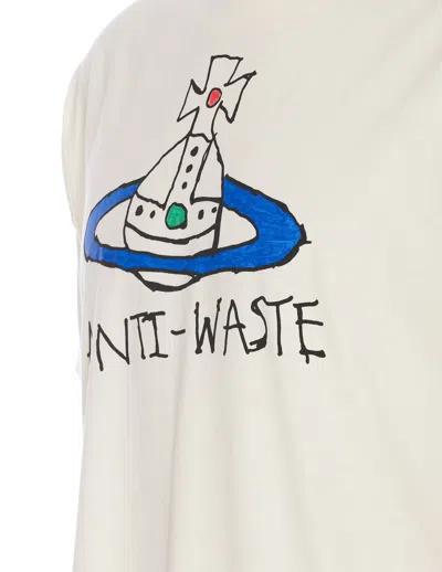 Shop Vivienne Westwood Antiwaste Classic T-shirt In White