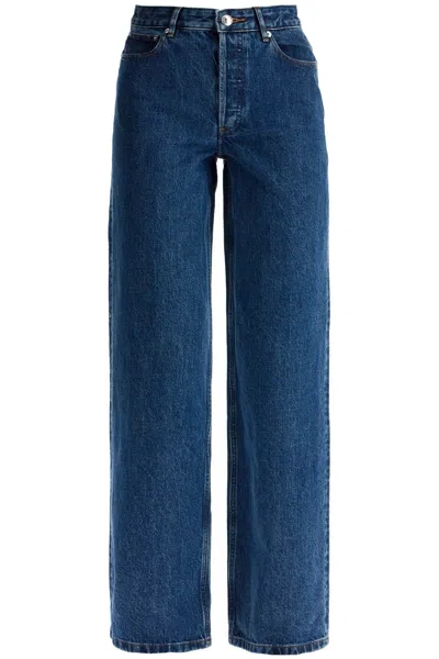 Shop Apc Straight-cut Elisabeth Jeans