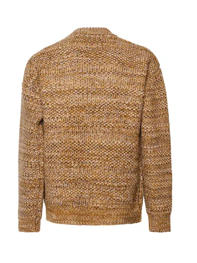 Shop Drôle De Monsieur Sweater With Letter Logo In Brown