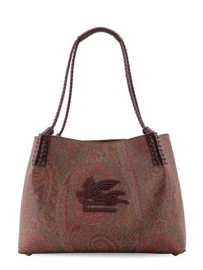 Shop Etro Libra Shoulder Bag In Multi