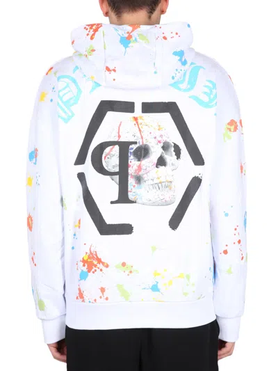 Shop Philipp Plein Hoodie In Multi